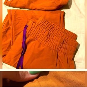 Fig’s Atlantic fall auburn high waisted joggers xl